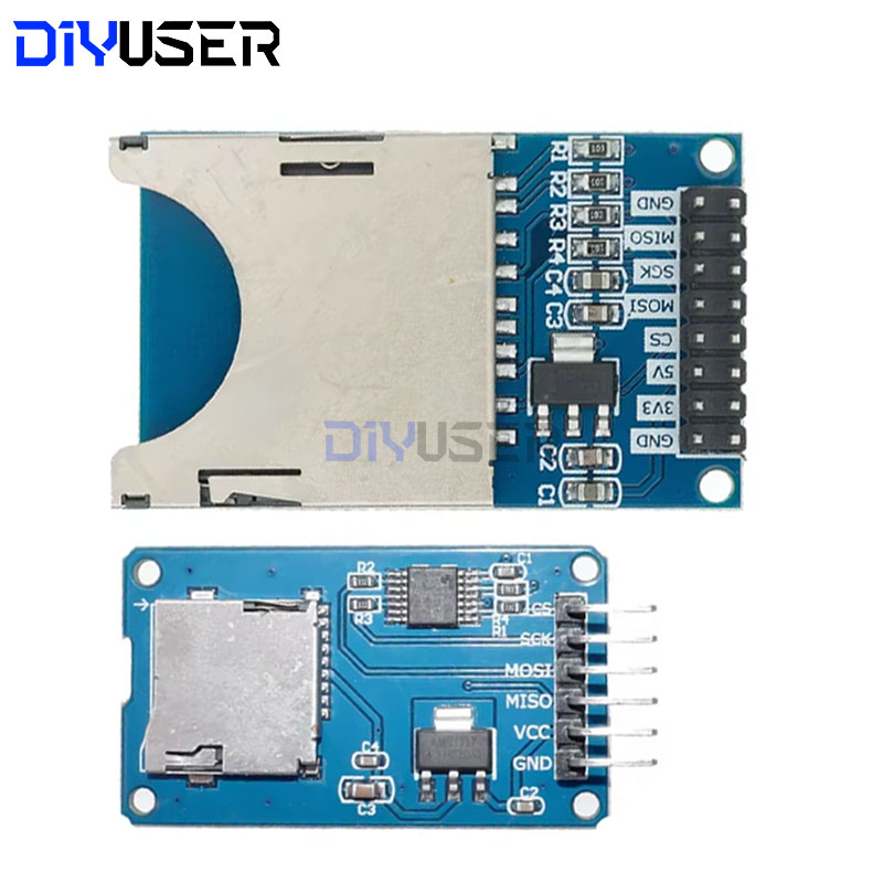 Sd Card Module Spi - DIYUSER Плата расширения памяти Micro SD,