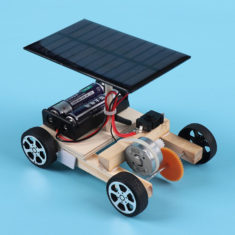 Diy Electronics Kids - Сборка солнечного автомобиля, креативные изобретения, моторика,
