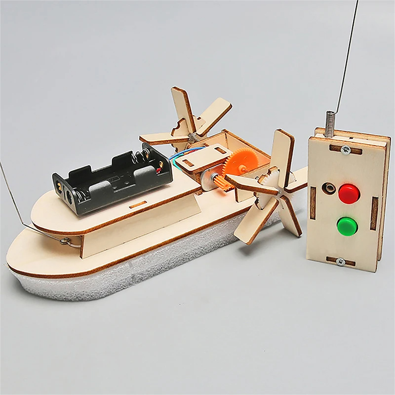 Diy Electronics Kids - Модель лодки «сделай сам», научные игрушки,
