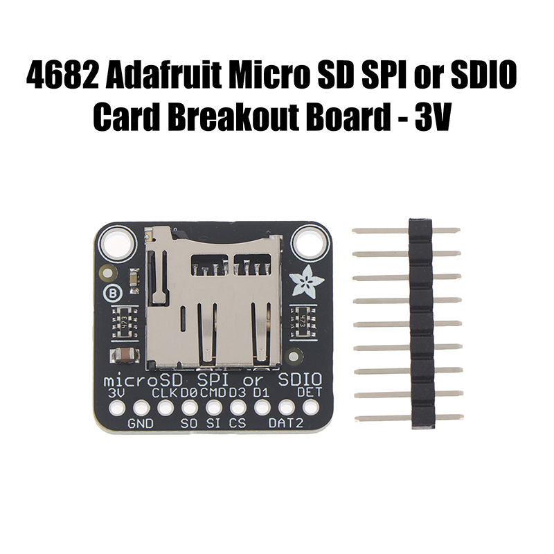 Sd Card Module Spi - З. 4682 Модуль-адаптер Adafruit Micro SD