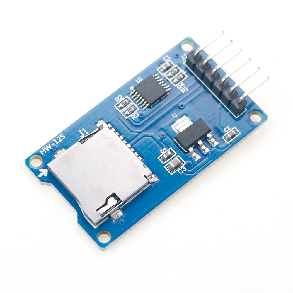 Sd Card Module Spi - 2 шт./партия, модуль считывания карт Micro