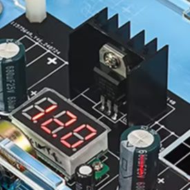 Diy Electronics Power Supply - Комплект платы регулятора напряжения LM317, регулируемый
