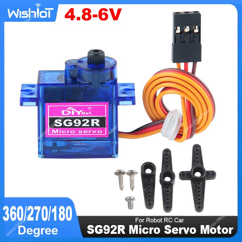 Servo Motor Sg90 - SG92R микро серводвигатель 4,8-6 В 360/270/180