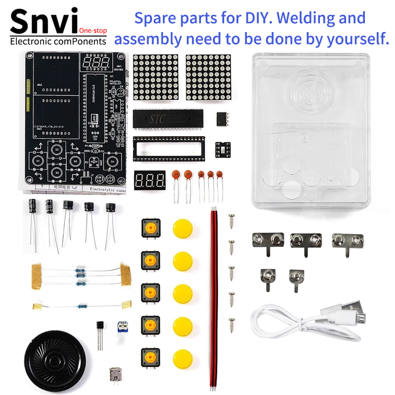 Diy Home Electronics Projects - Набор для сборки игровой консоли Snvi
