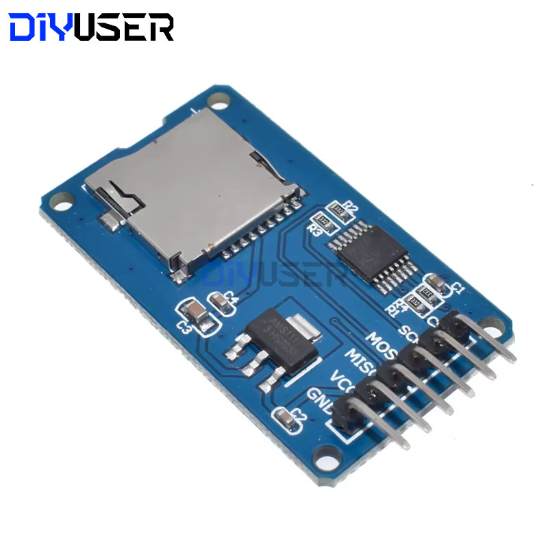 DIYUSER Плата расширения памят – обзор и цена Sd Card Module Spi