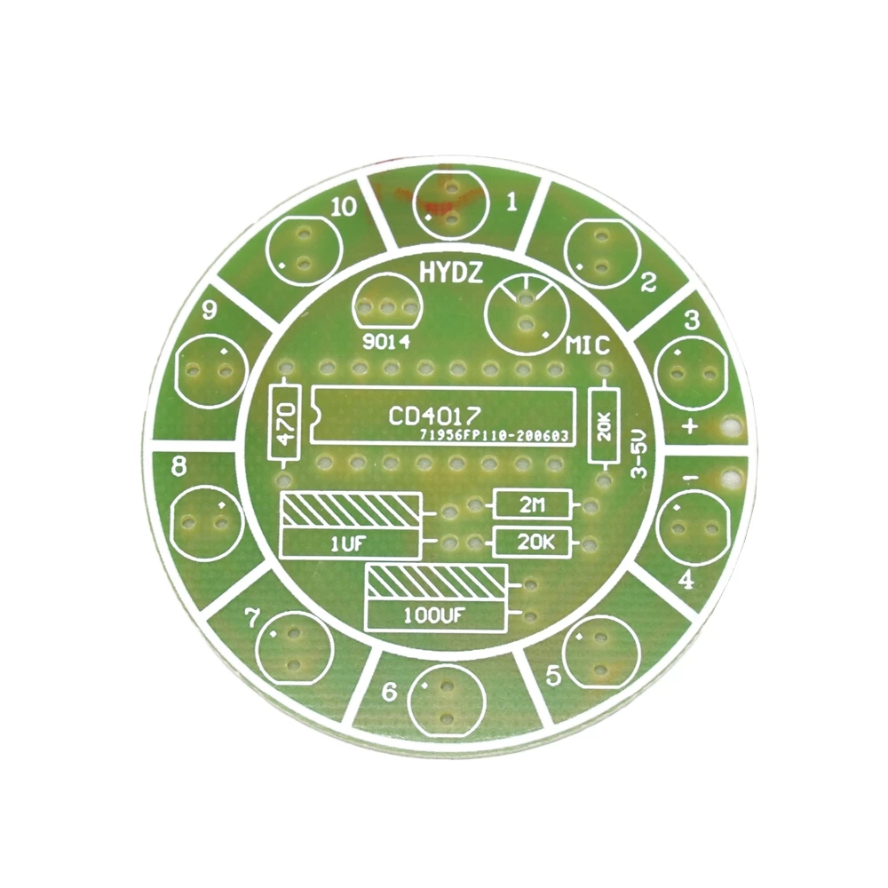 CD4017 красочный голосовой кон – обзор и цена Diy Home Electronics Projects
