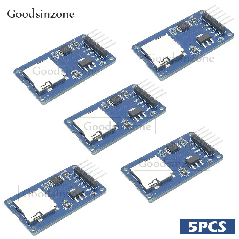 Модуль чтения карт Micro SD из – обзор и цена Sd Card Module Spi