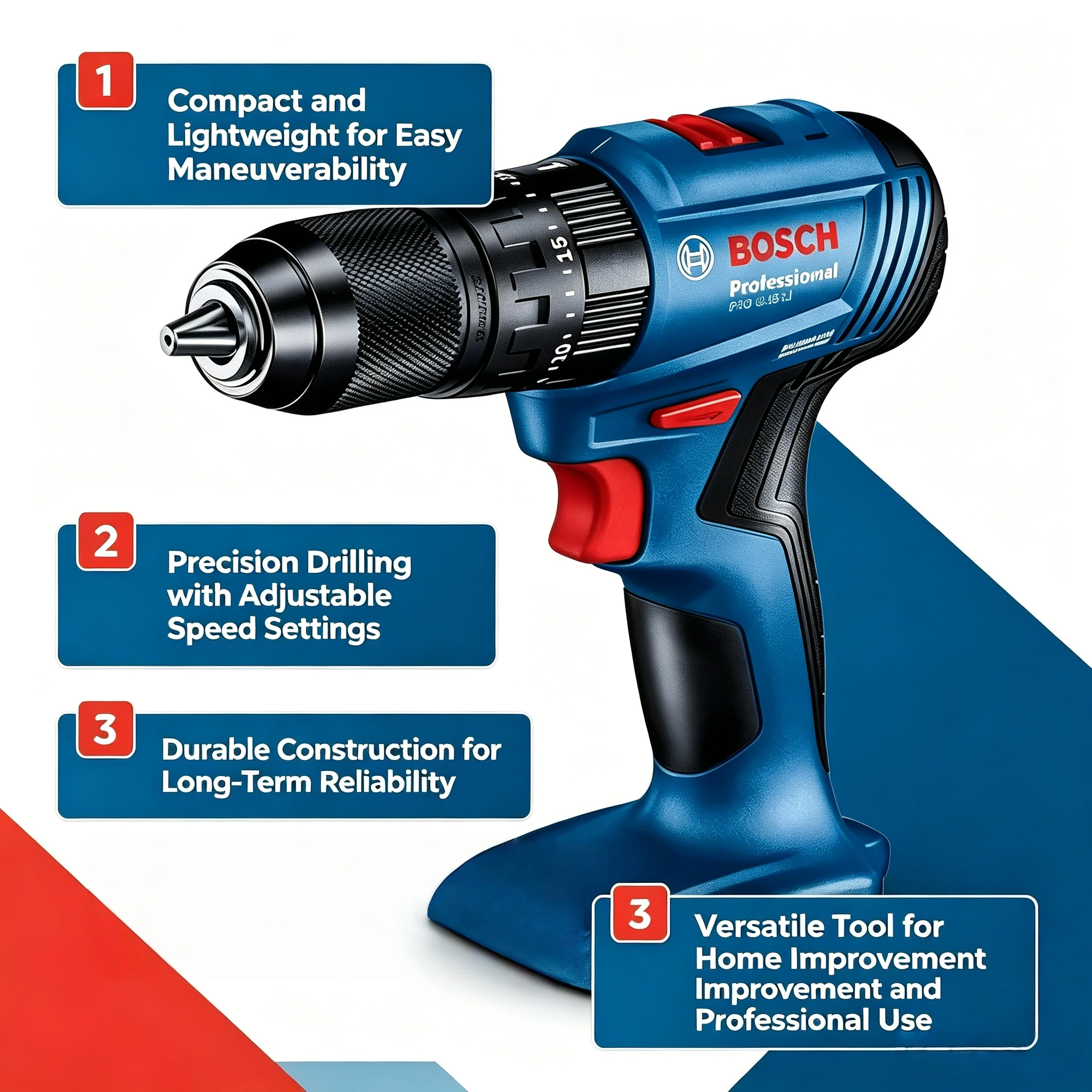 Бесщеточная аккумуляторная уда – обзор и цена Bosch Drill Gsb 18V