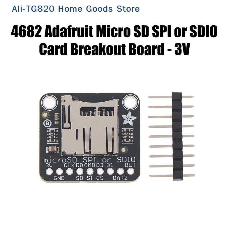 Плата-адаптер Adafruit Micro S – обзор и цена Sd Card Module Spi