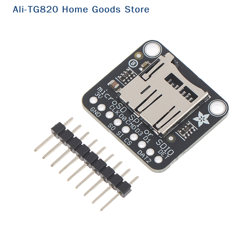 Плата-адаптер Adafruit Micro S – обзор и цена Sd Card Module Spi