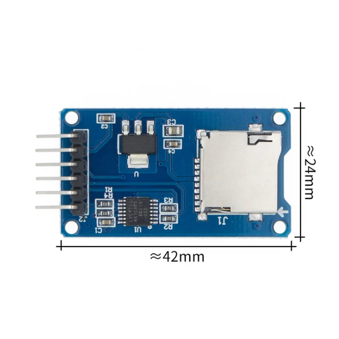 Модуль Micro SD card интерфейс – обзор и цена Sd Card Module Spi