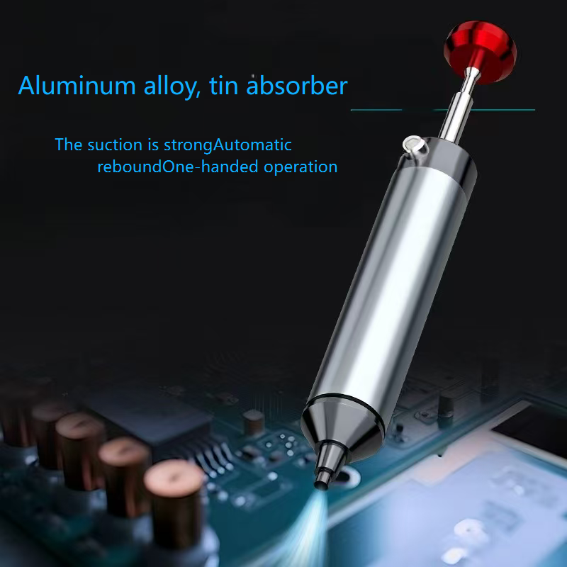 Алюминиевый мощный оловоотсос, – обзор и цена Desoldering Pump Solder