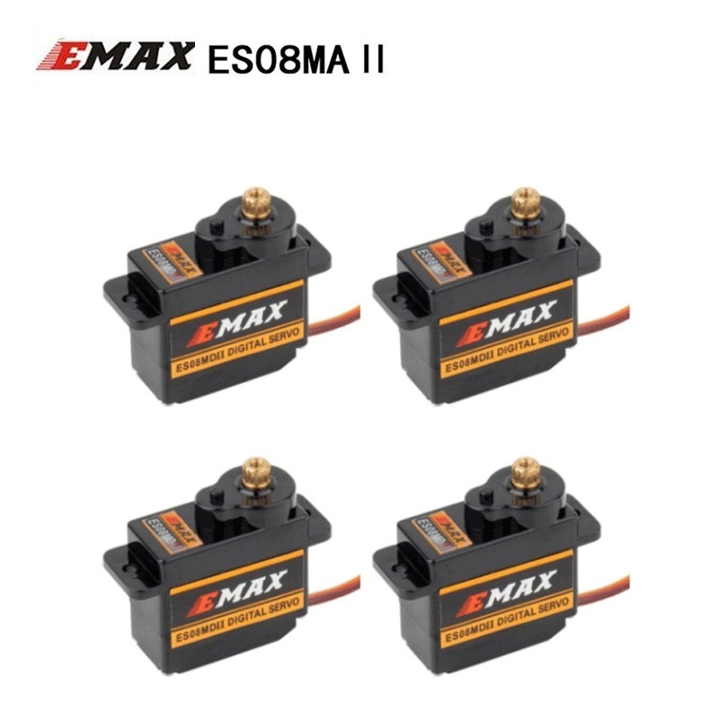 Лидер продаж 2/4 шт. EMAX ES08 – обзор и цена Servo Motor Sg90