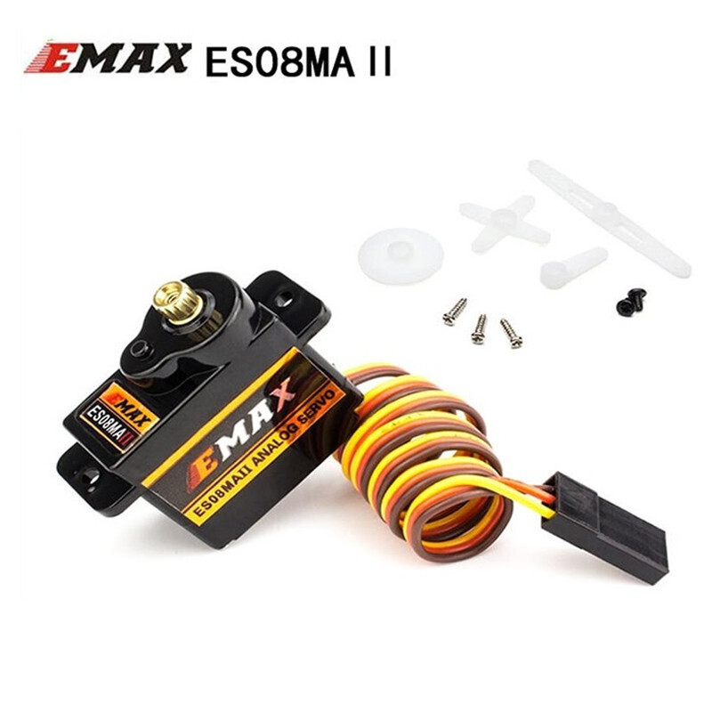 Лидер продаж 2/4 шт. EMAX ES08 – обзор и цена Servo Motor Sg90