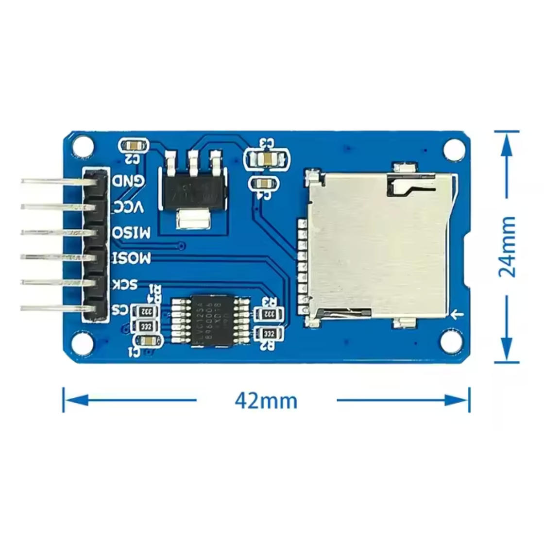 Модуль для чтения карт Micro S – обзор и цена Sd Card Module Spi