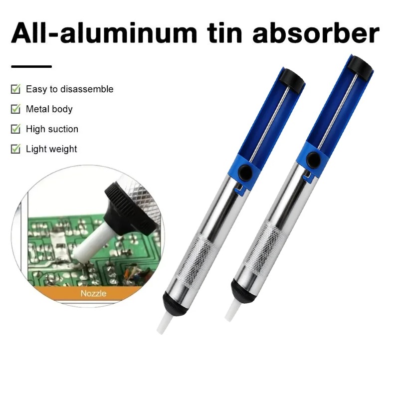 Полуалюминиевый ручной насос д – обзор и цена Desoldering Pump Solder