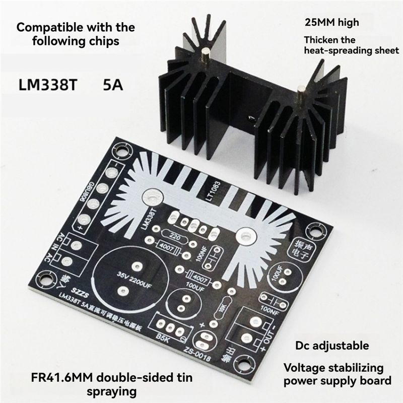 Плата регулируемого линейного  – обзор и цена Diy Electronics Power Supply