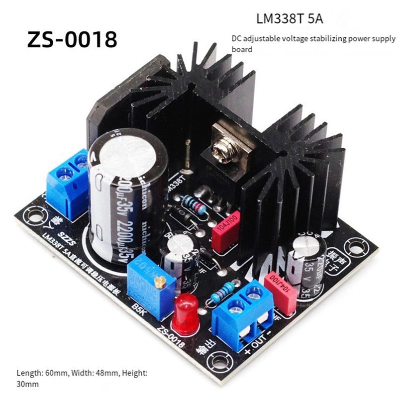 Плата регулируемого линейного  – обзор и цена Diy Electronics Power Supply