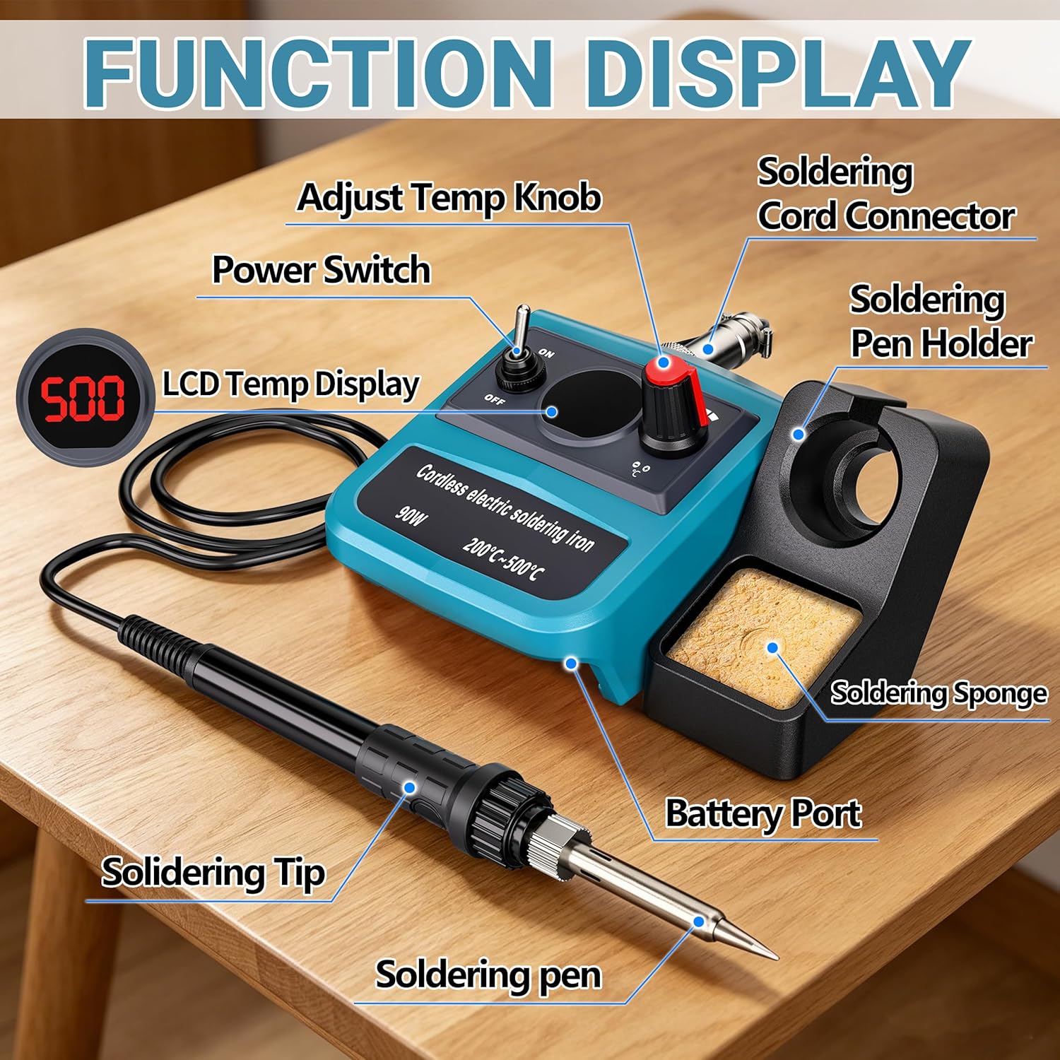 Беспроводной цифровой паяльник – обзор и цена Diy Electronics Power Supply