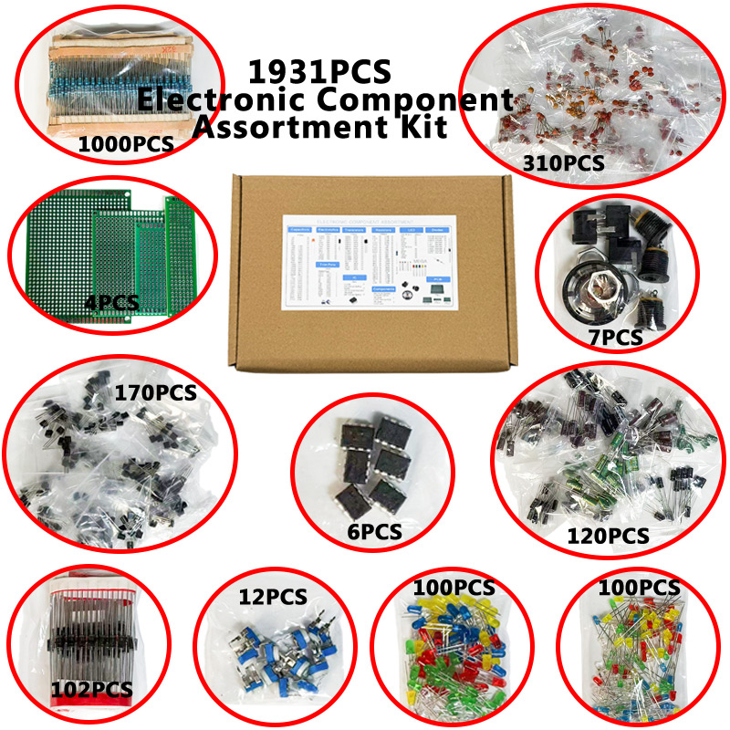 Набор электронных компонентов  – обзор и цена Diy Home Electronics Projects
