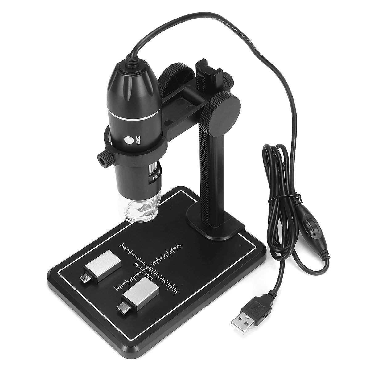 USB цифровой микроскоп 500X/10 – обзор и цена Diy Electronics Microscope