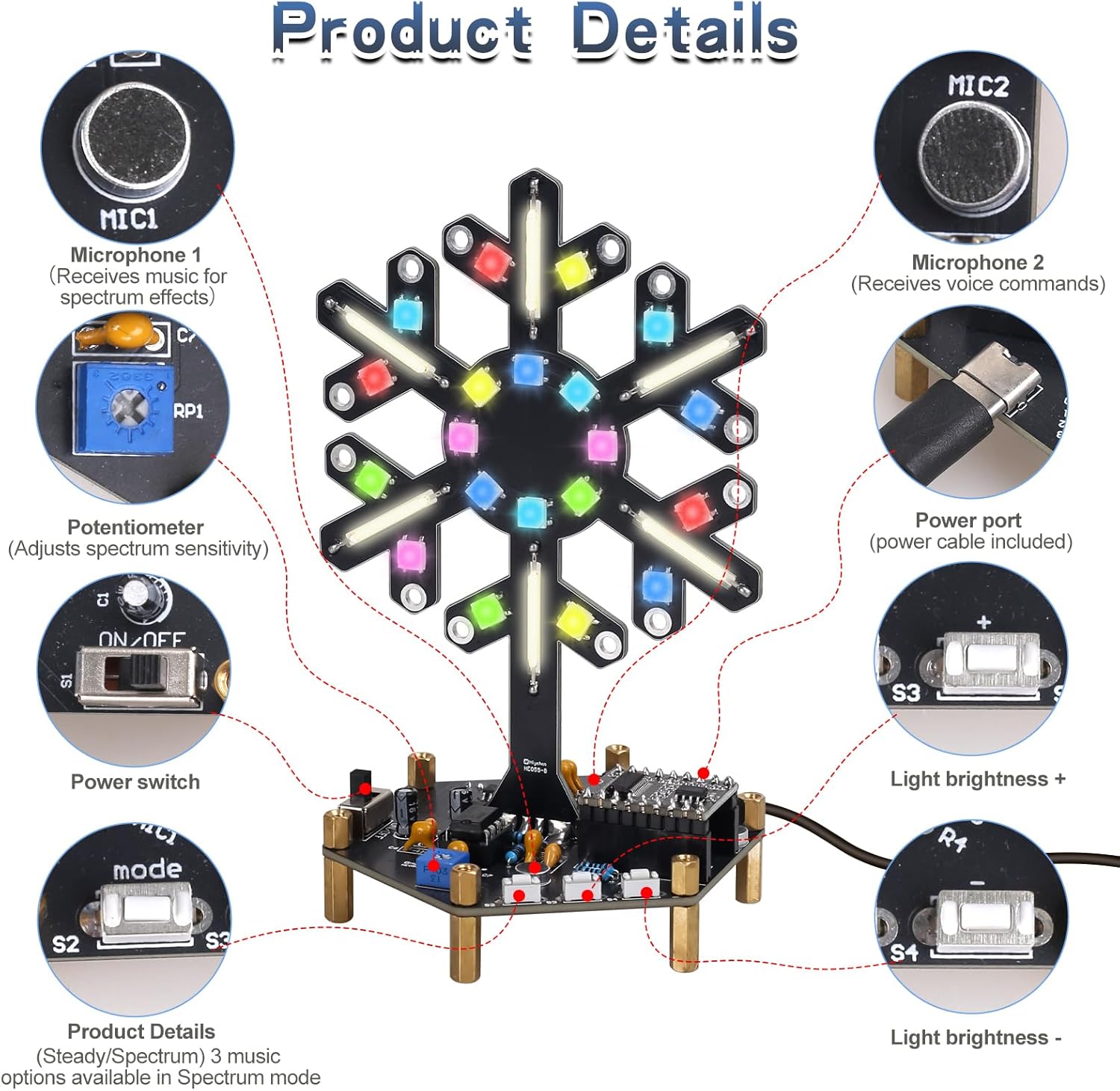 Набор для пайки с голосовым уп – обзор и цена Diy Home Electronics Projects