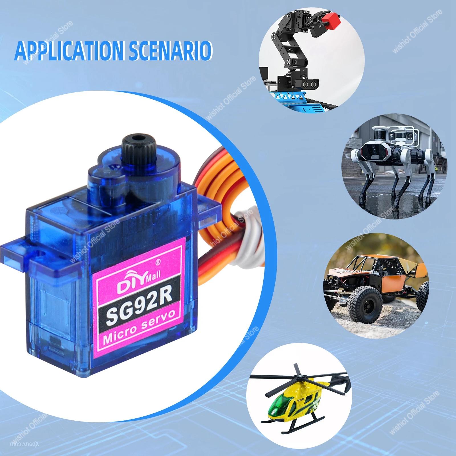 SG92R микро серводвигатель 4,8 – обзор и цена Servo Motor Sg90
