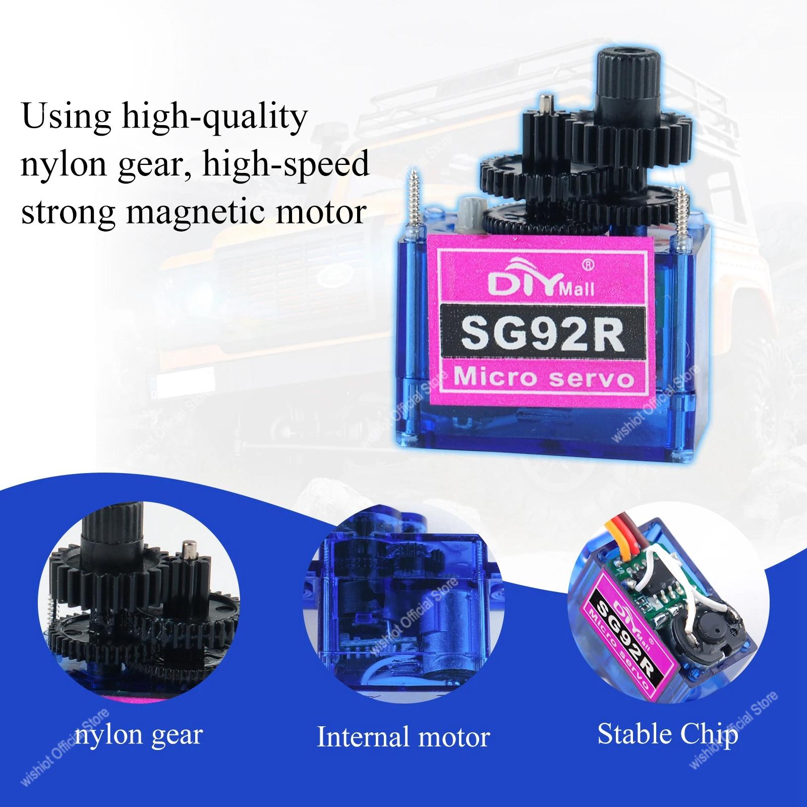 SG92R микро серводвигатель 4,8 – обзор и цена Servo Motor Sg90