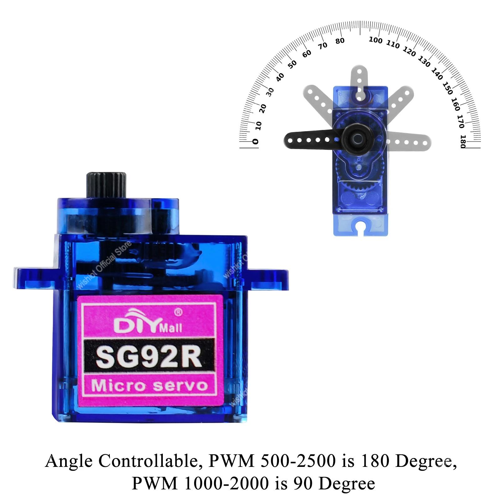 SG92R микро серводвигатель 4,8 – обзор и цена Servo Motor Sg90