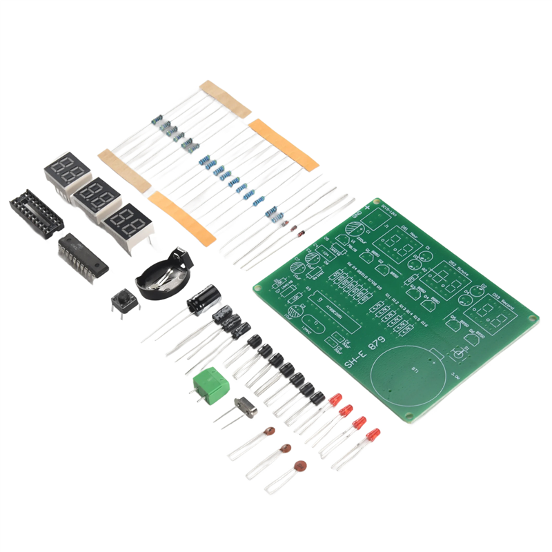 AT89C2051 6-цифровой светодиод – обзор и цена Diy Electronics Flux