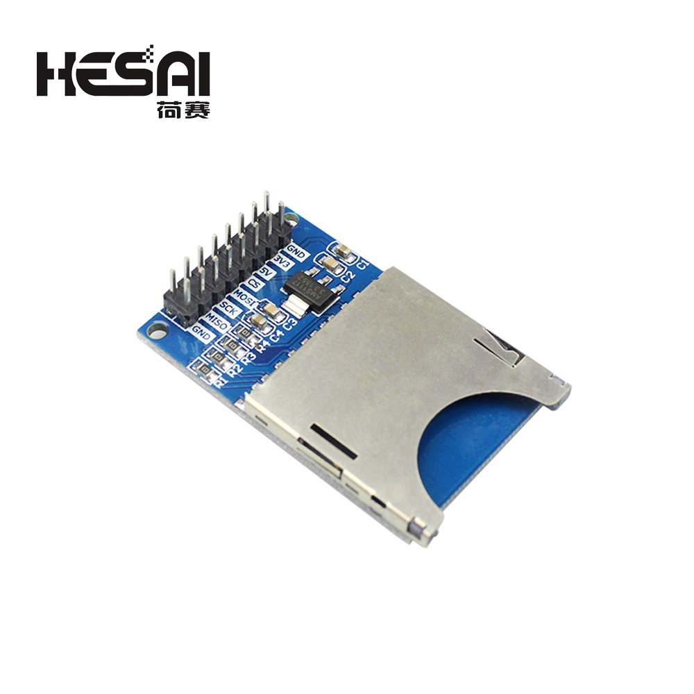 Модуль чтения и записи, разъем – обзор и цена Sd Card Module Spi