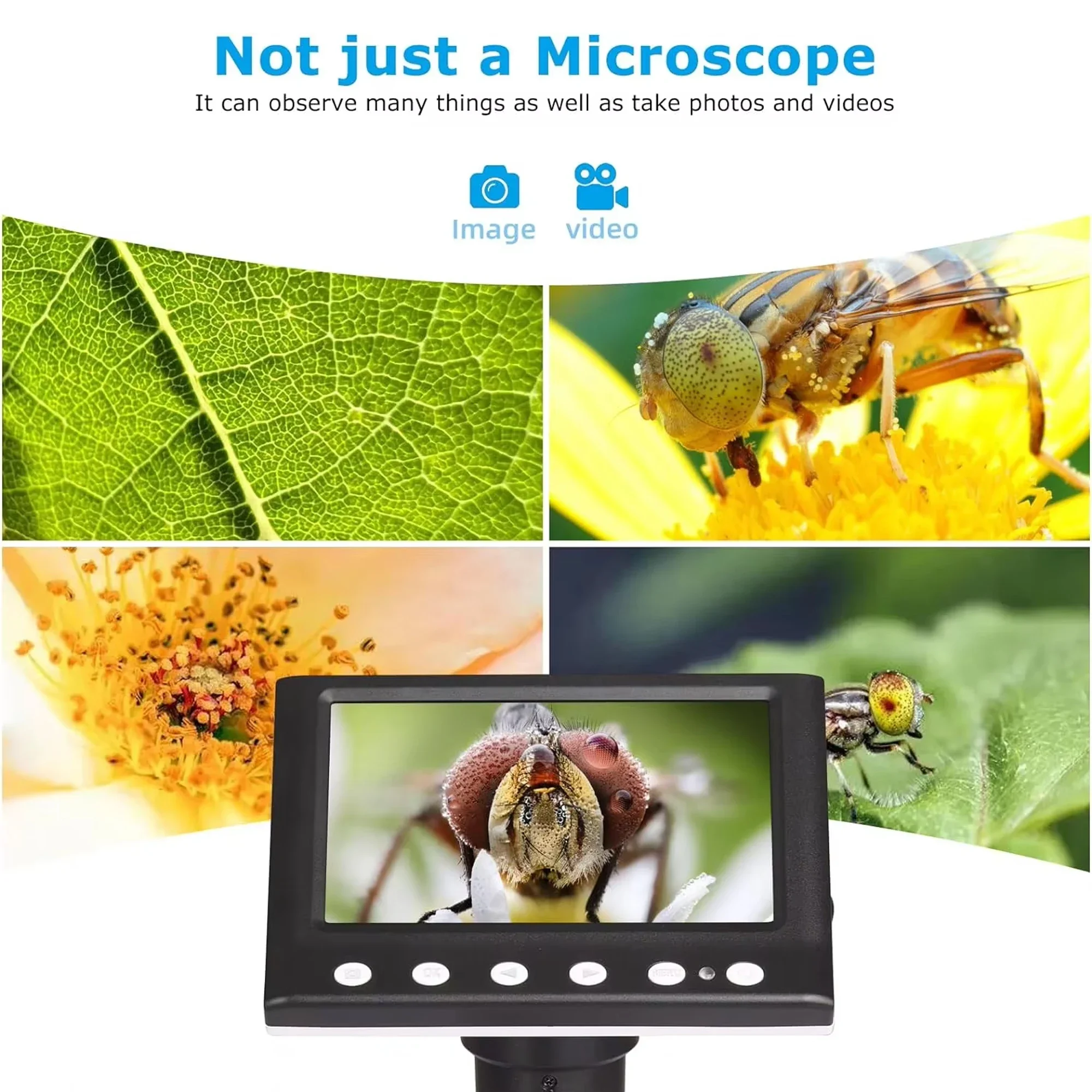 Цифровой инспекционный микроск – обзор и цена Diy Electronics Microscope